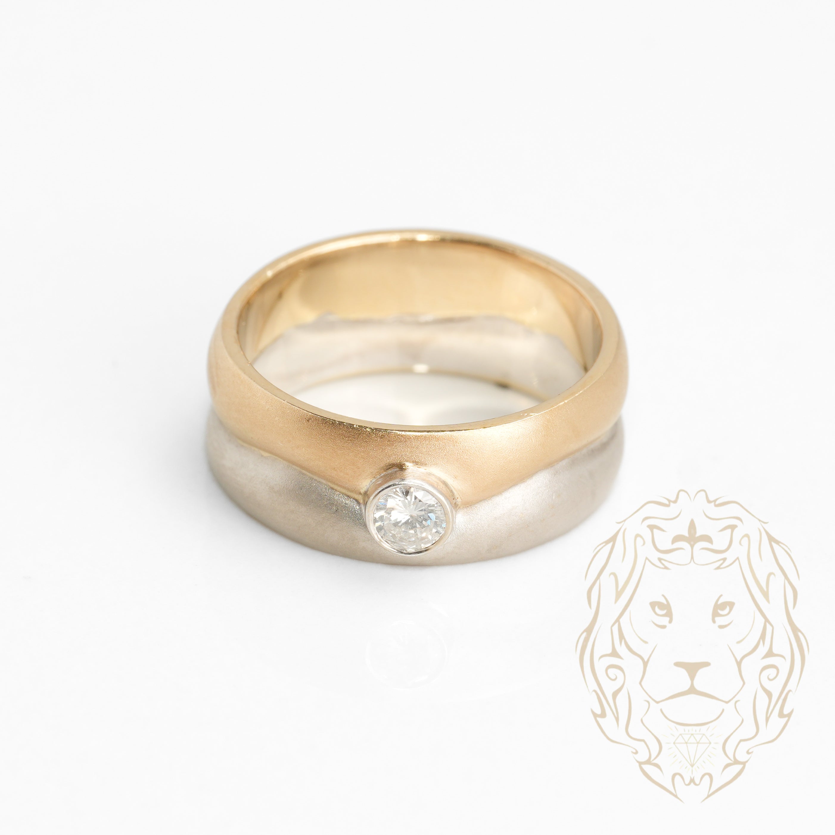 Bague Jonc Alliance Diamant Serti Clos Alliance Tour Complet