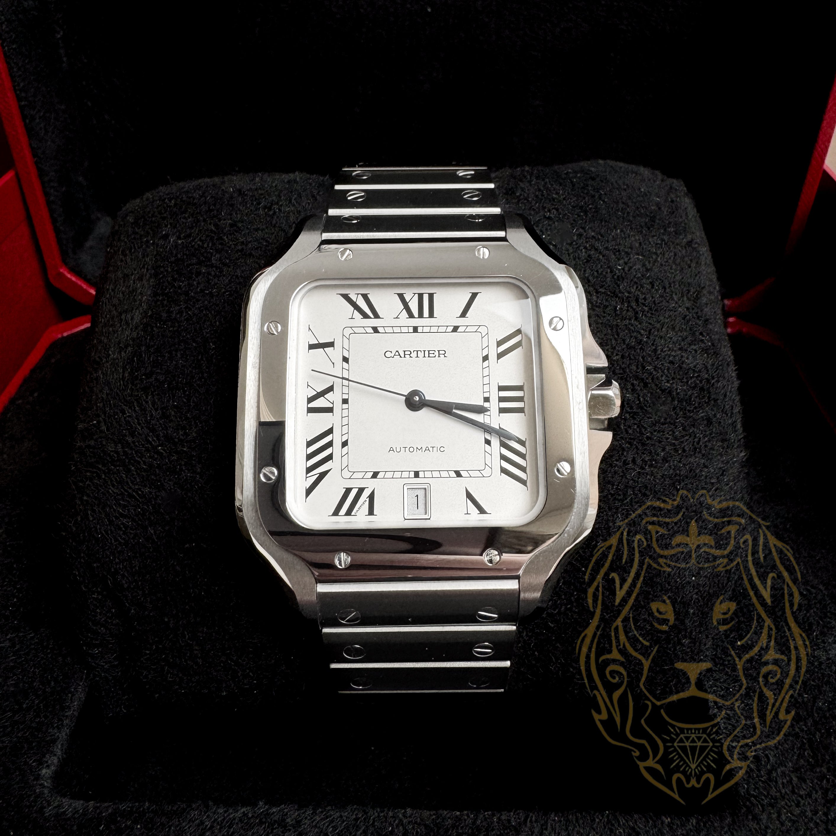 Cartier Santos de Cartier Large 40mm White 2024 – Bijouterie Jamil
