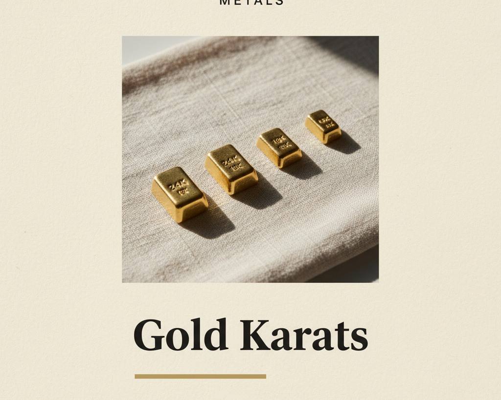 Bijouterie Jamil — Gold Karats — editorial poster