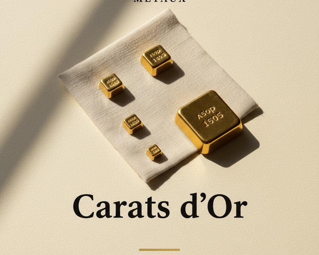 Bijouterie Jamil — Carats d'Or — affiche editoriale