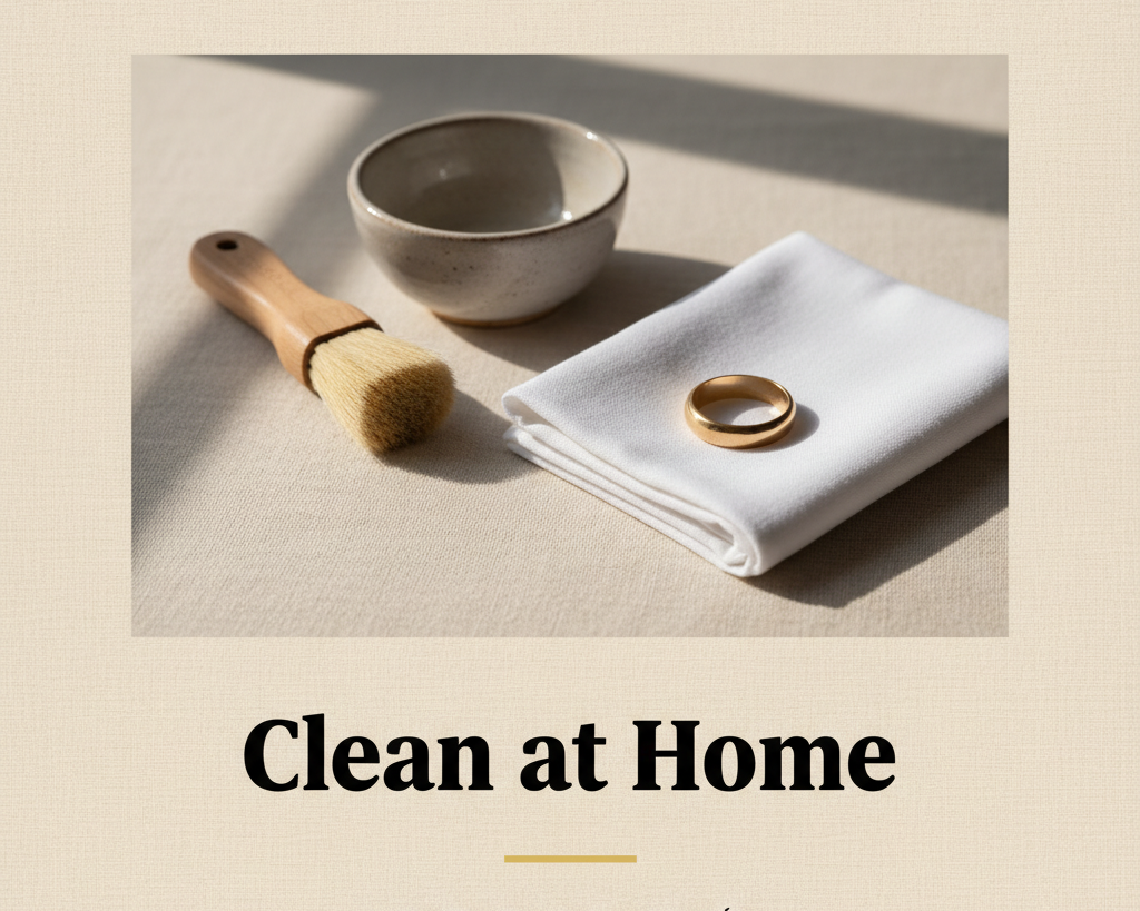 Bijouterie Jamil — Clean at Home — editorial poster