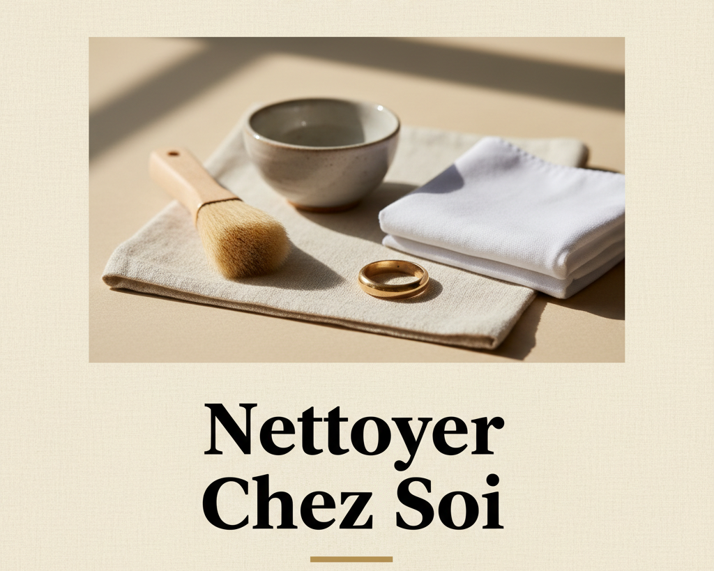 Bijouterie Jamil — Nettoyer Chez Soi — affiche editoriale