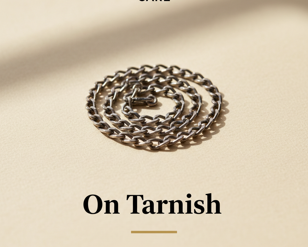 Bijouterie Jamil — On Tarnish — editorial poster