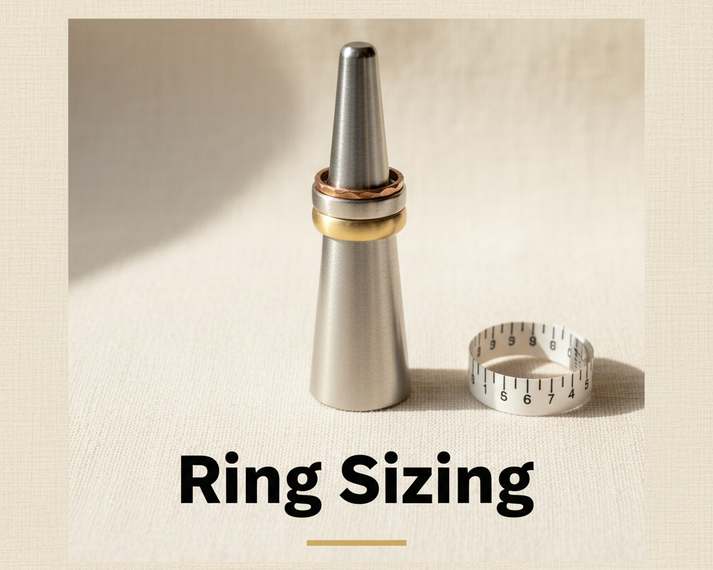 Bijouterie Jamil — Ring Sizing — editorial poster