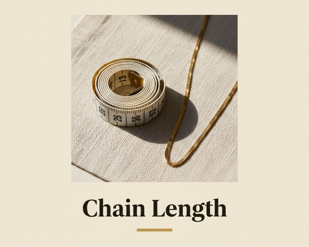 Bijouterie Jamil — Chain Length — editorial poster