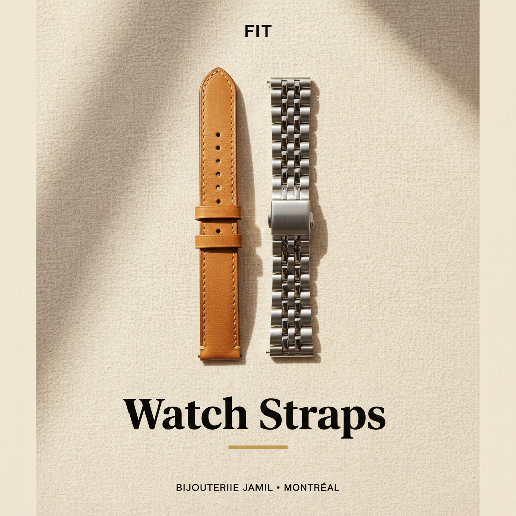 Bijouterie Jamil — Watch Straps — editorial poster