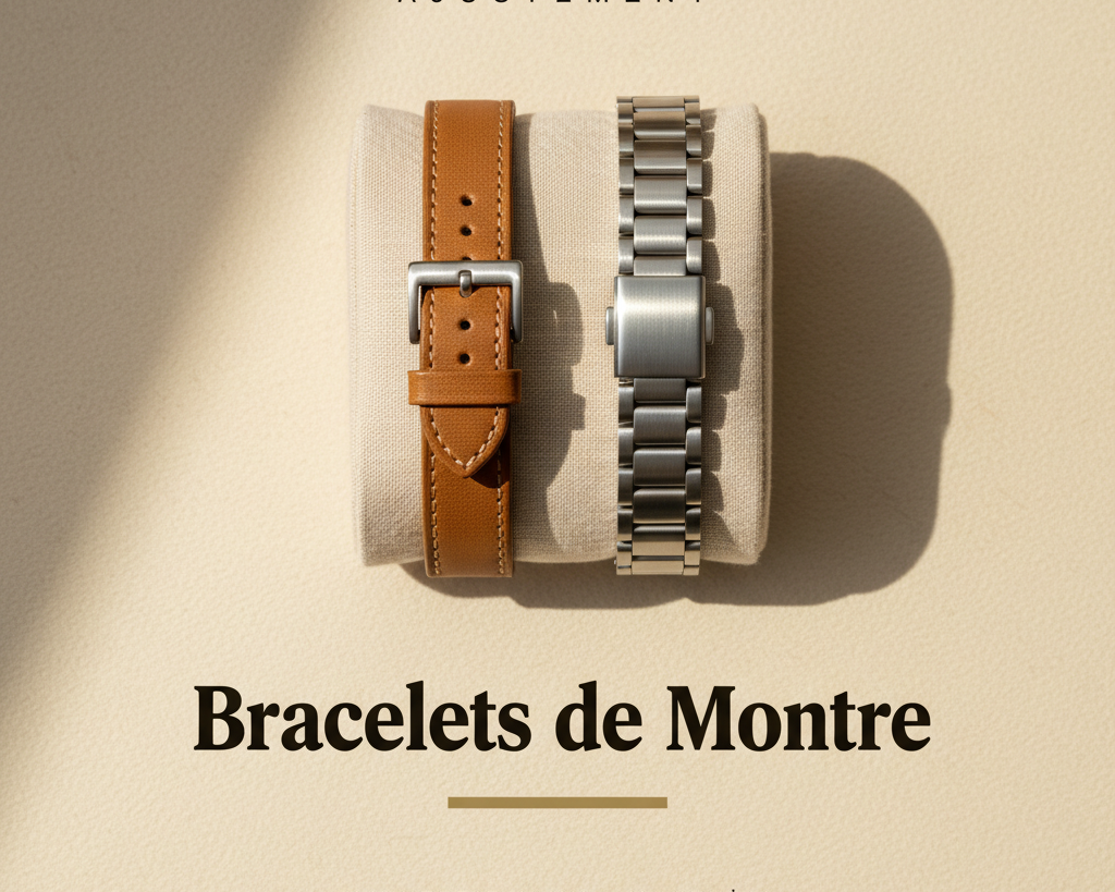 Bijouterie Jamil — Bracelets de Montre — affiche editoriale