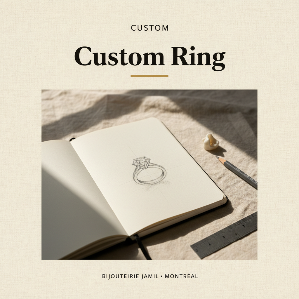 Bijouterie Jamil — Custom Ring — editorial poster