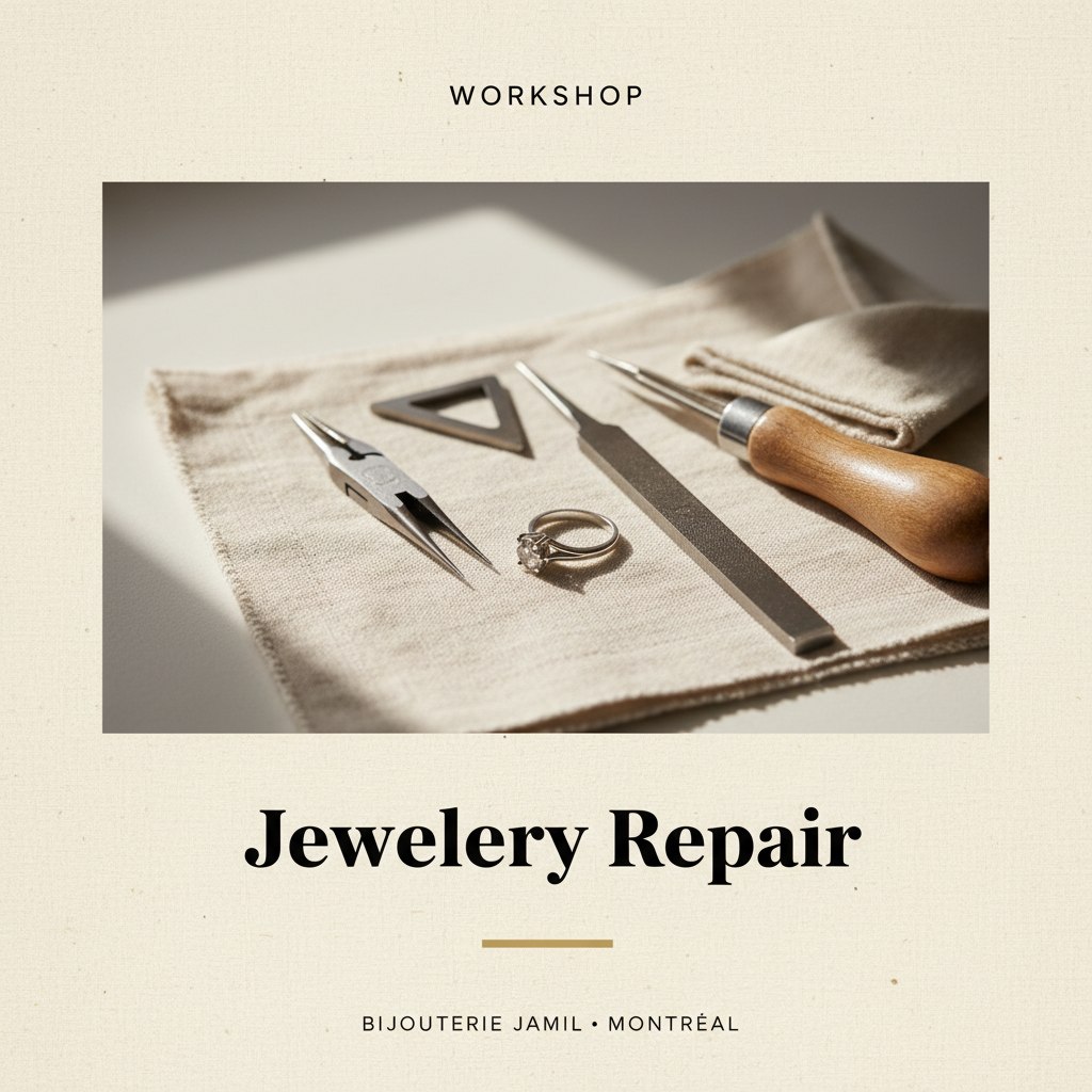 Bijouterie Jamil — Jewellery Repair — editorial poster