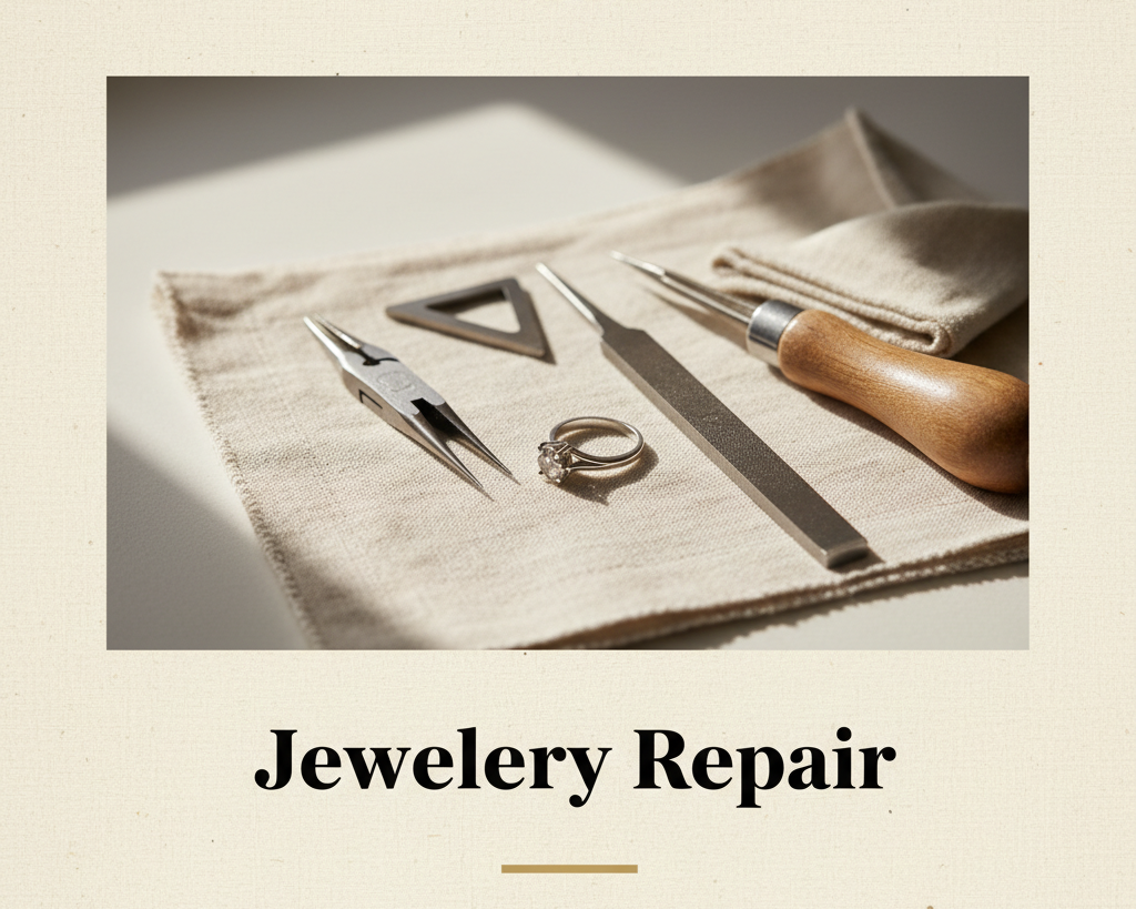 Bijouterie Jamil — Jewellery Repair — editorial poster