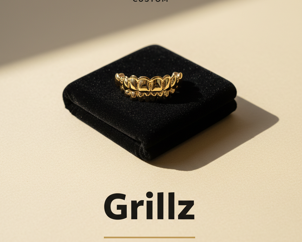 Bijouterie Jamil — Grillz — editorial poster
