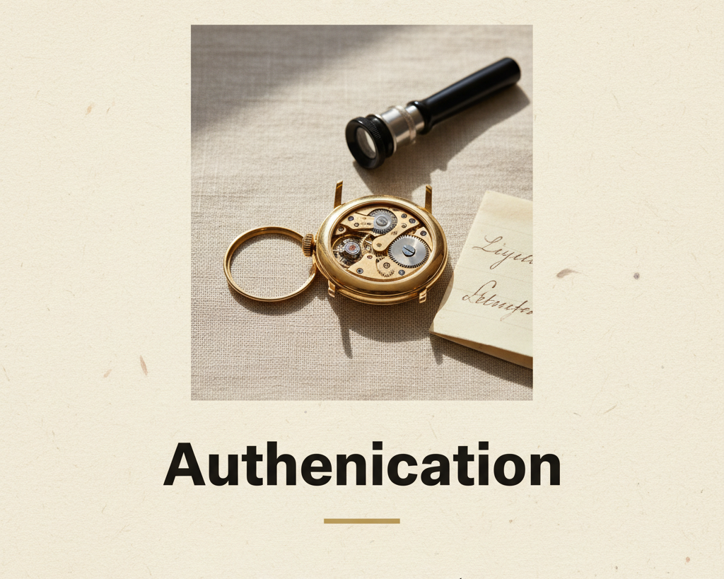 Bijouterie Jamil — Authentication — editorial poster
