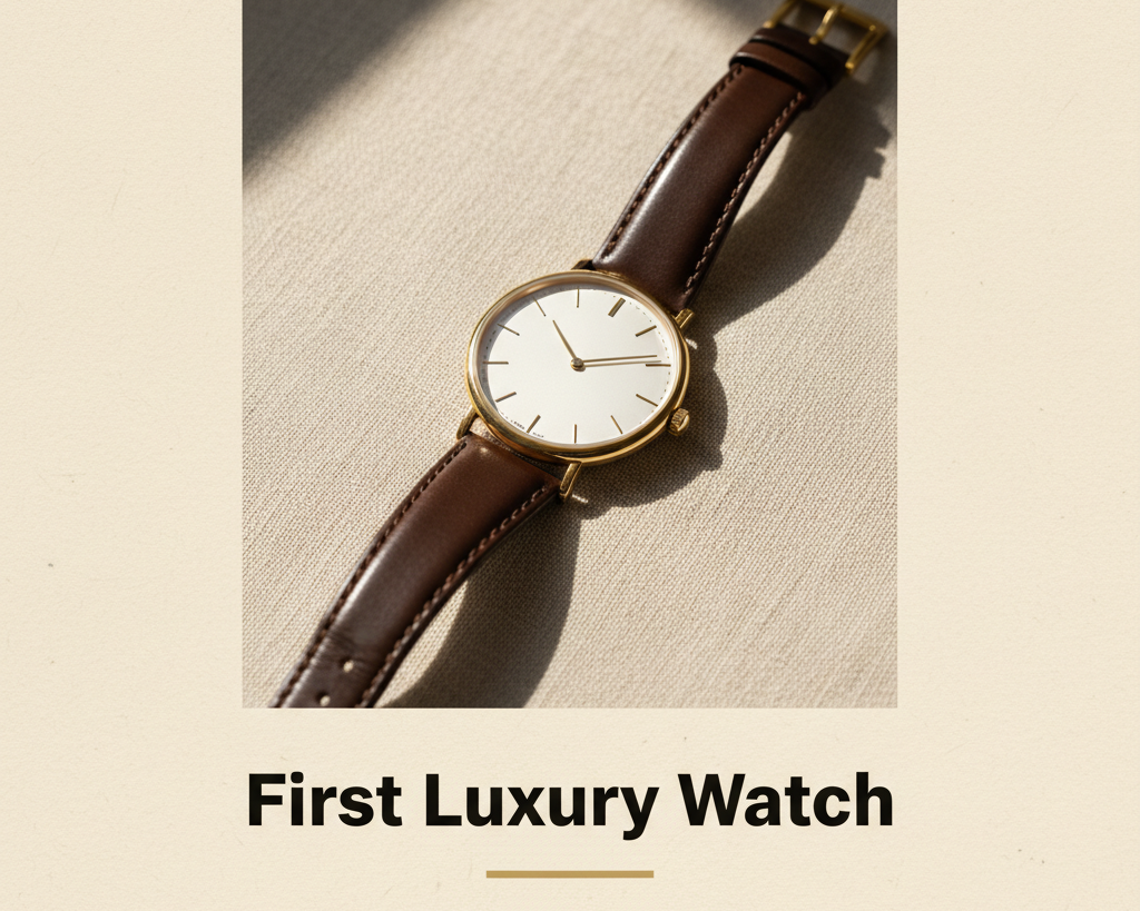 Bijouterie Jamil — First Luxury Watch — editorial poster