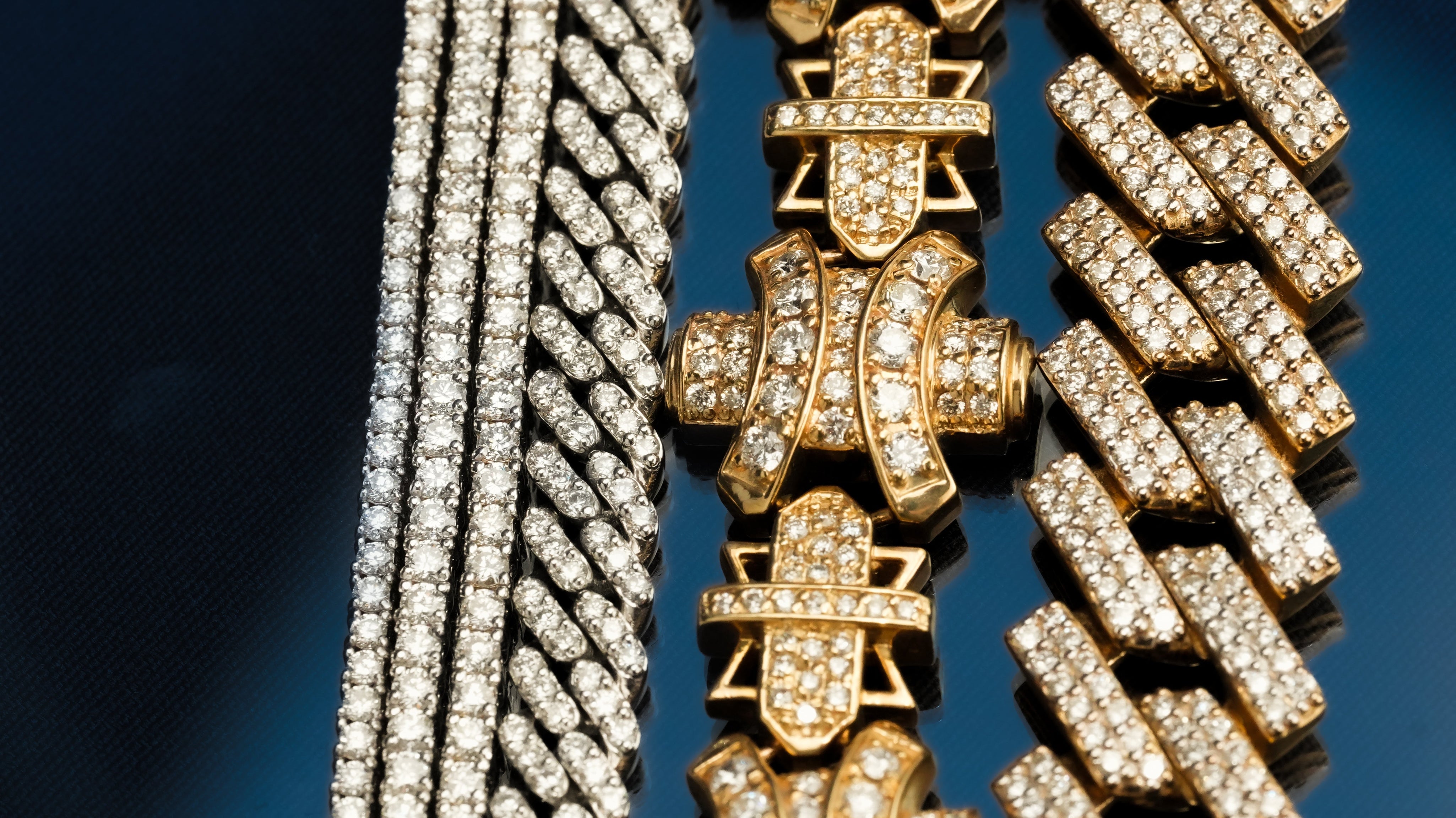 Bracelets en diamants pour hommes