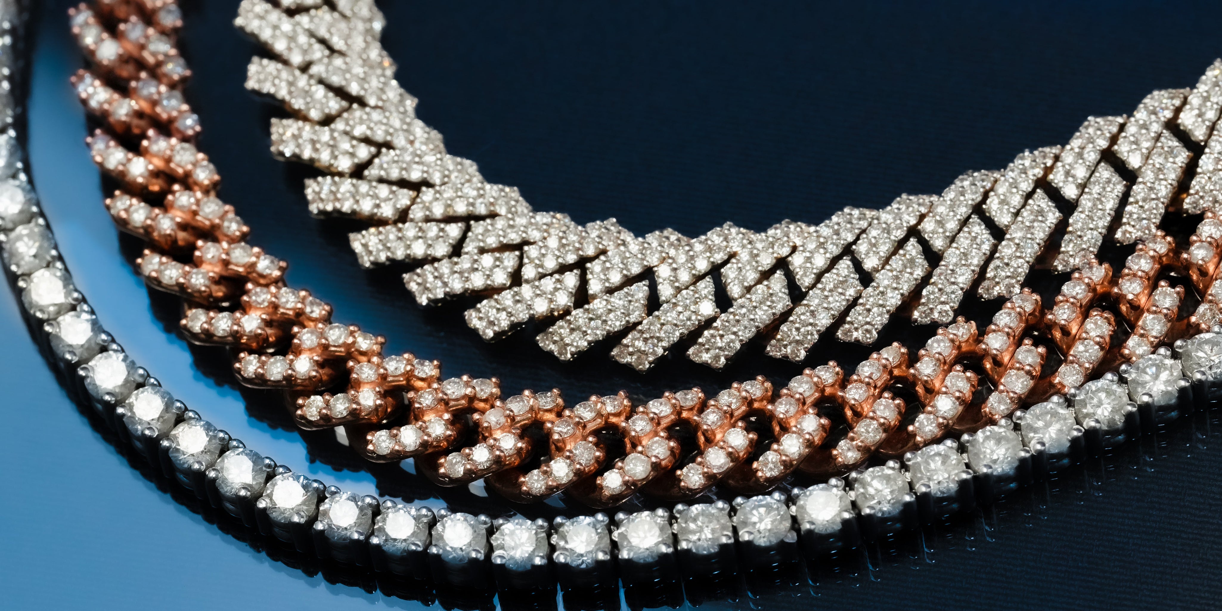 Chaînes en diamants pour hommes