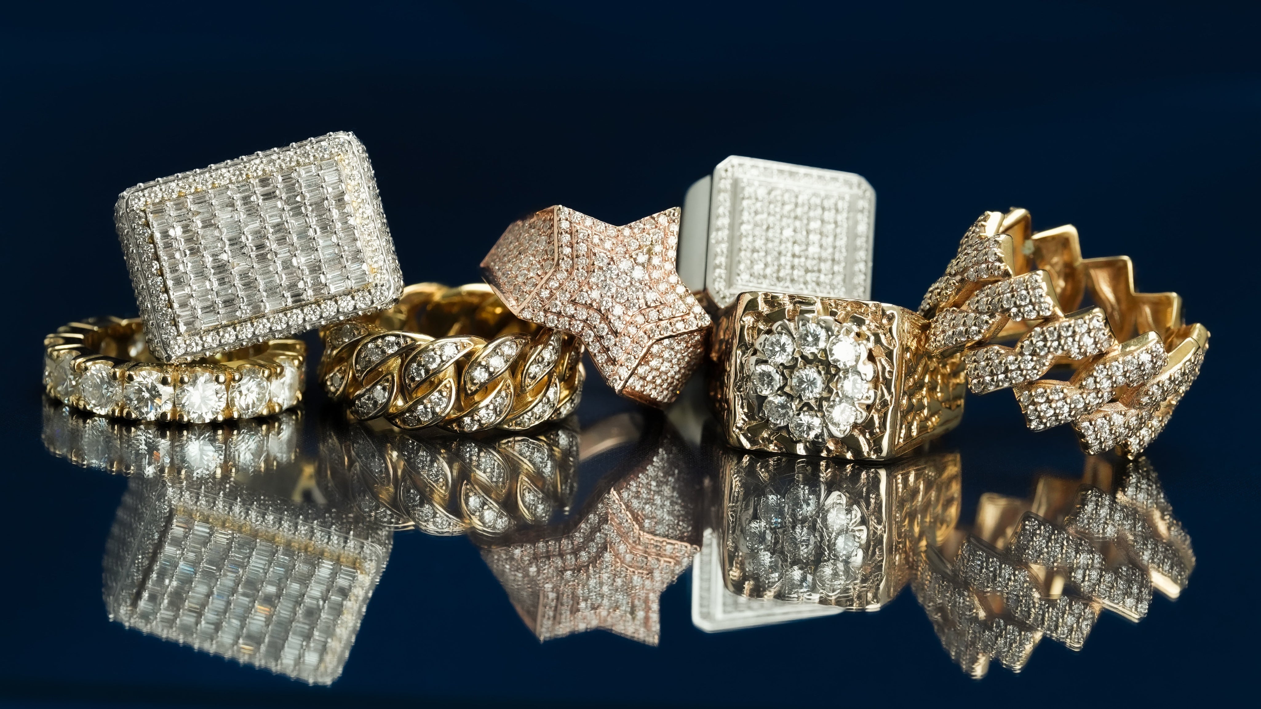 Bagues en diamants pour hommes