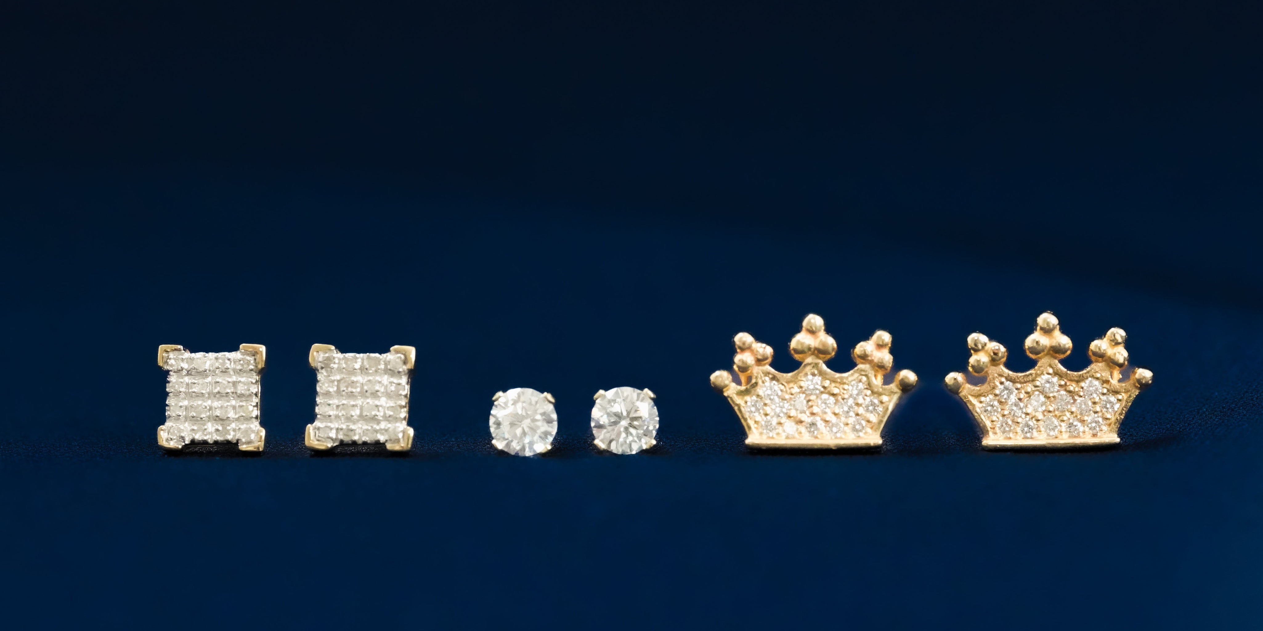 Boucles d’oreilles pour hommes