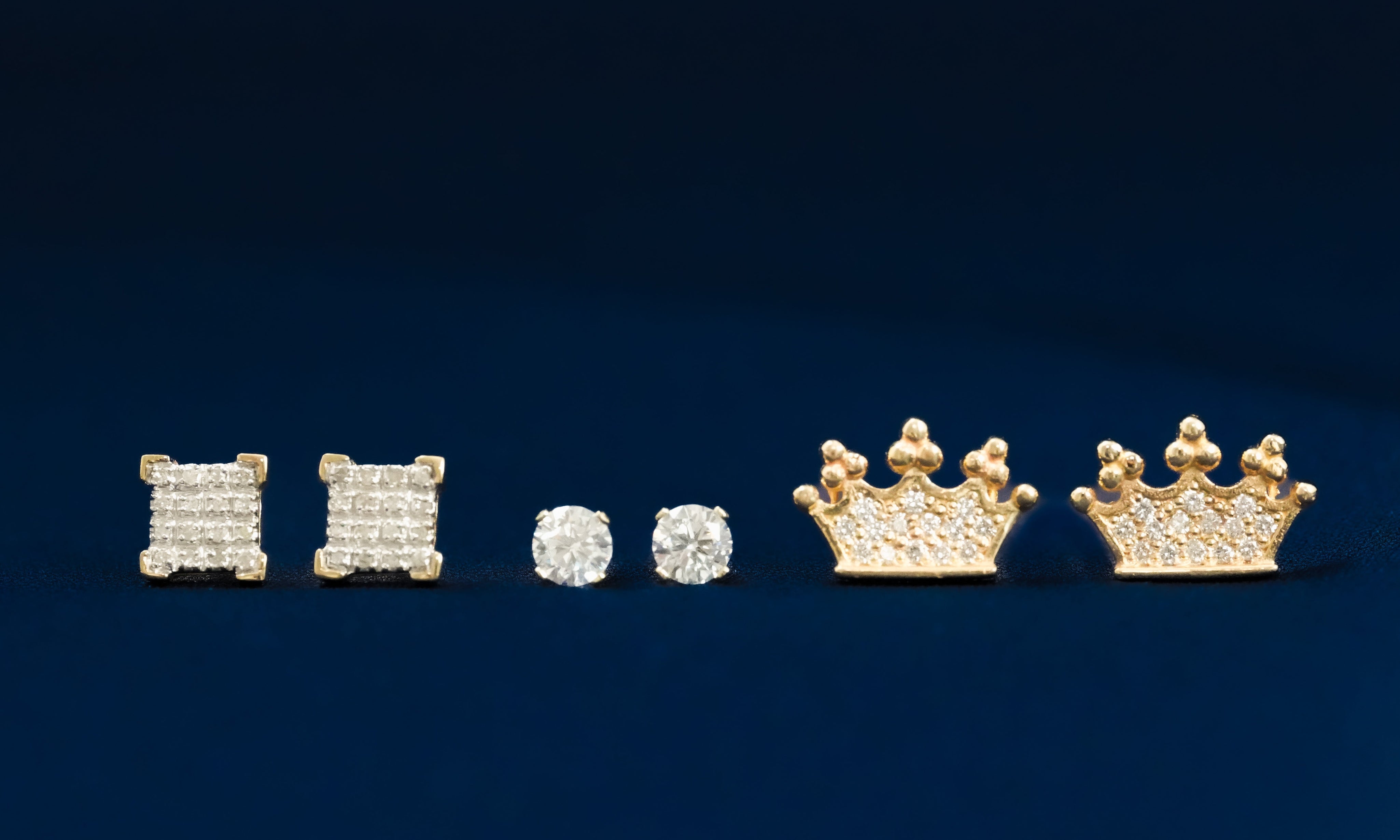 Boucles d’oreilles pour hommes