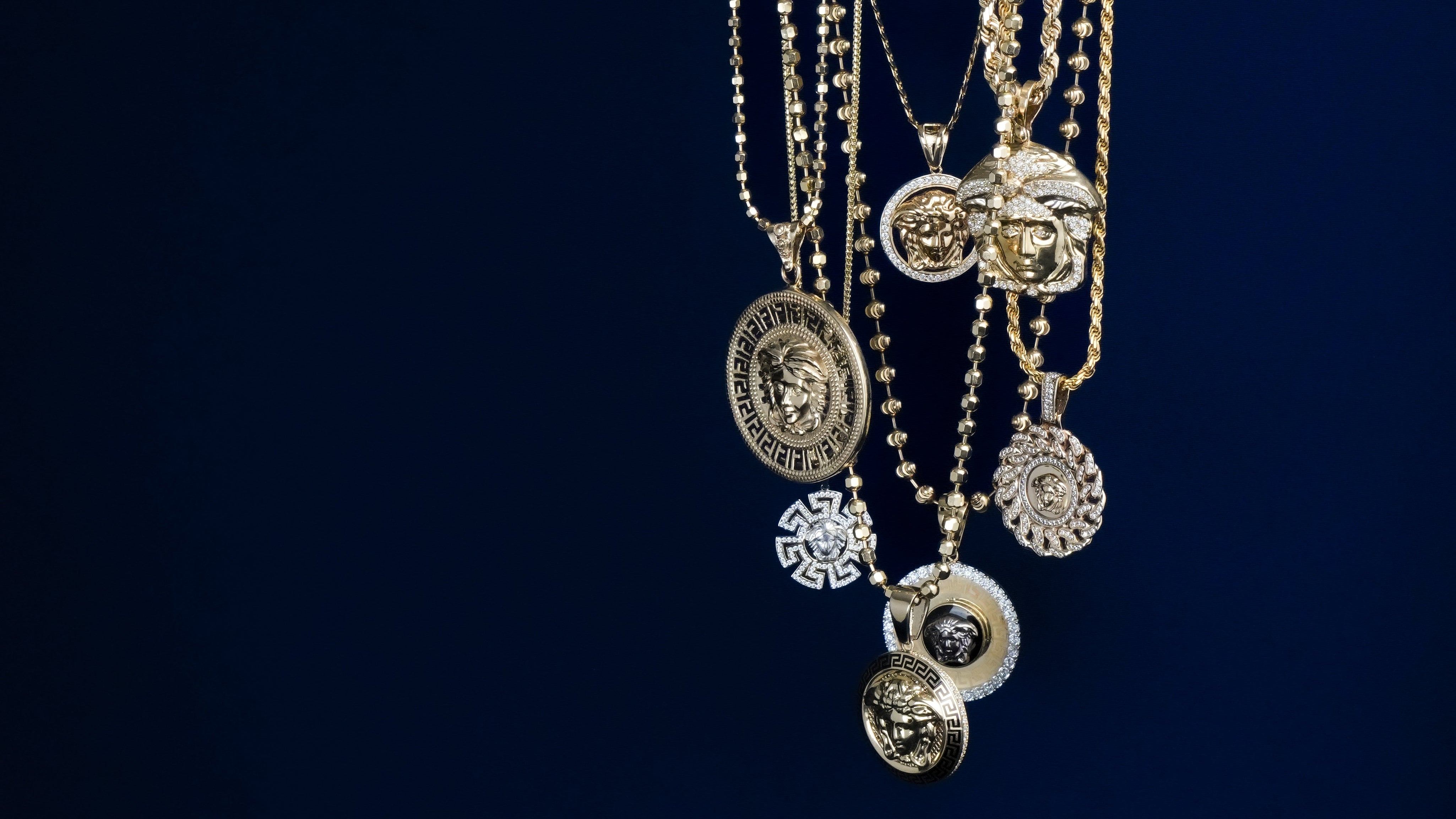 Pendentifs Méduse pour hommes