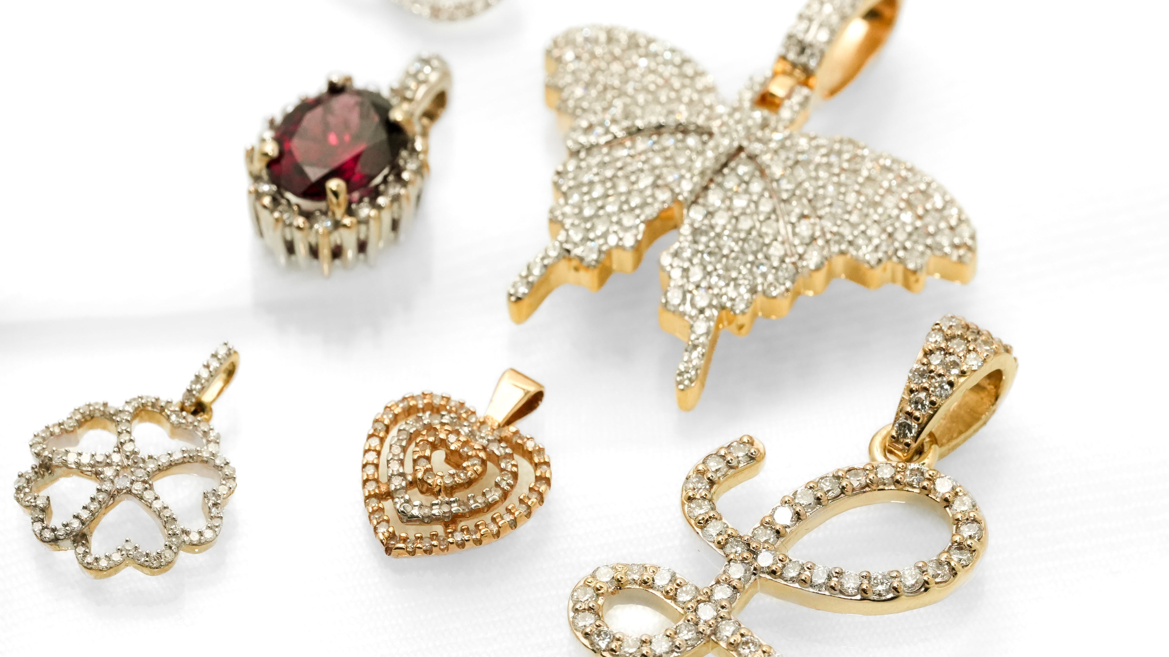 Pendentifs en diamants pour femmes