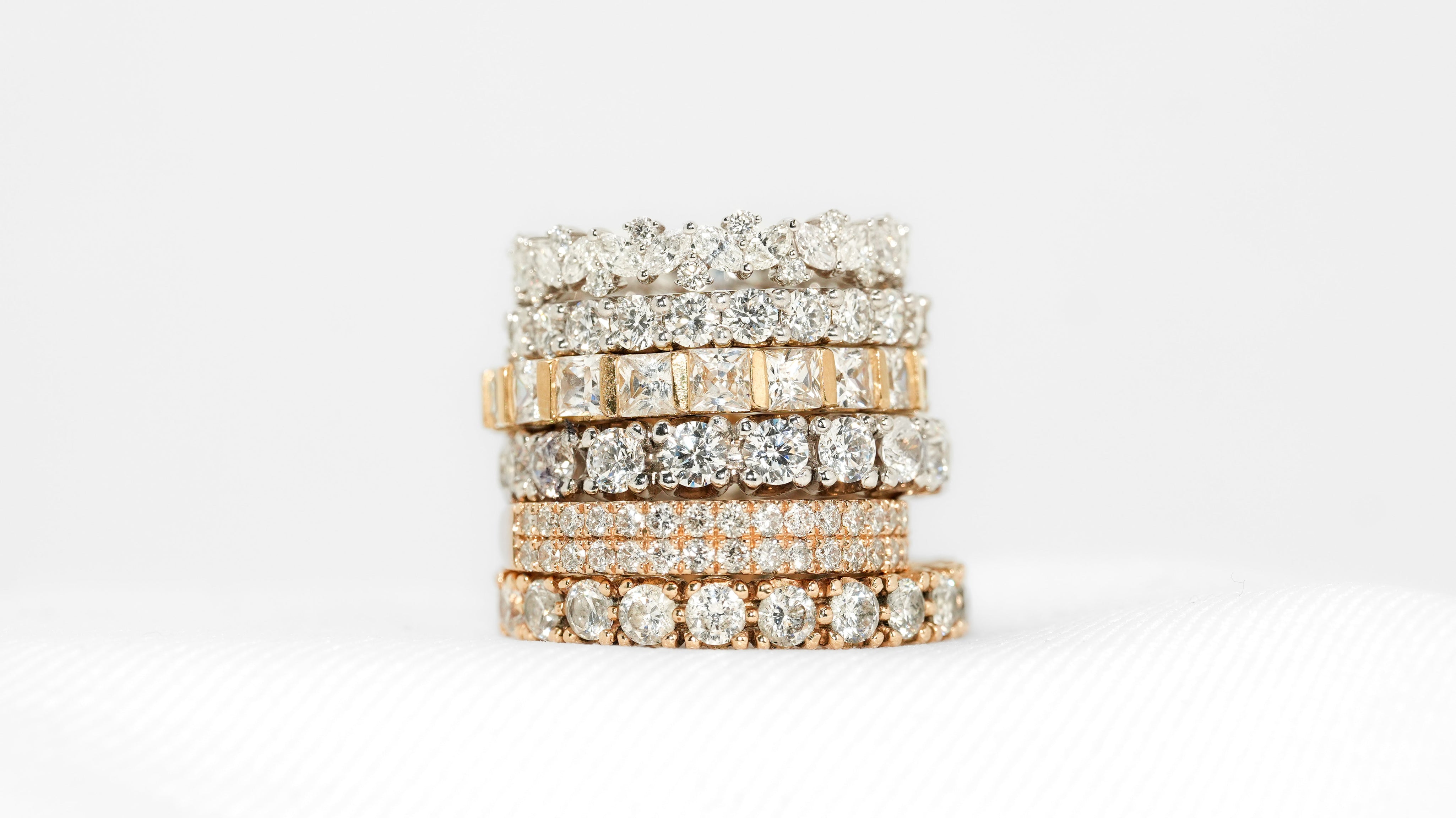 Bagues éternité et semi-éternité