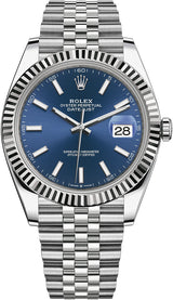 Rolex Datejust 41 mm 126334 – Cadran Bleu Index, Jubilee, Acier & Or blanc – 2023