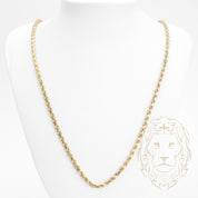 Chaîne - Or 10K jaune torsade solide 3.5mm - CHG802