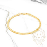 Bracelet - Or 10K jaune franco 3.2mm - BRG705