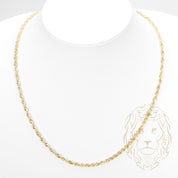 Chaîne - Or 10K jaune torsade laser cut 3.2mm - CHG843