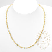 Chaîne - Or 10K jaune torsade laser cut 4.4mm - CHG848