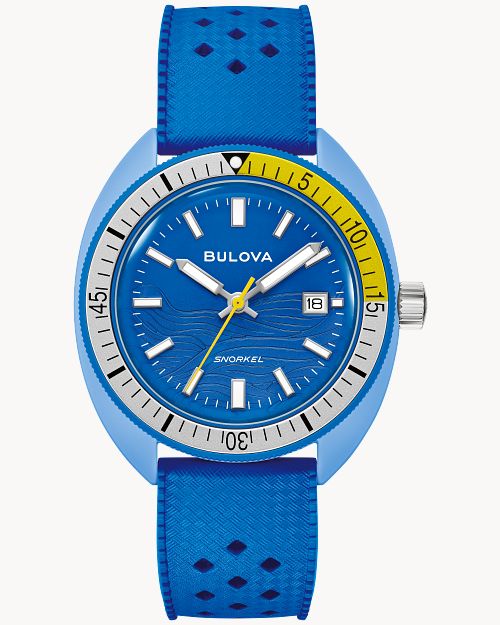 Bulova Snorkel BLUE TANG FISH 98B445