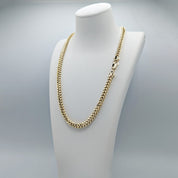 Chaine Franco en or 10k Jaune 5.6mm - CH011 16"