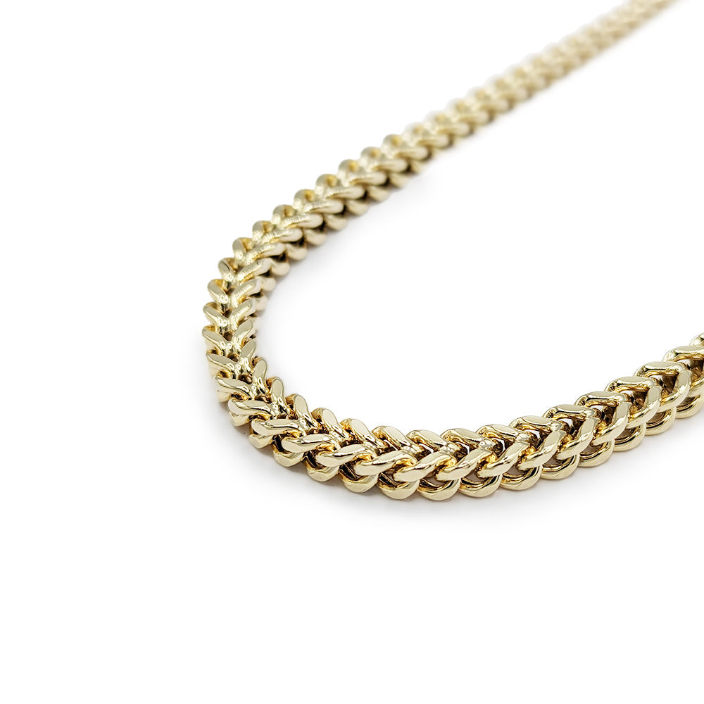 Chaine Franco en or 10k Jaune 5.6mm - CH011 16"