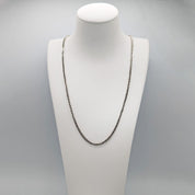 Chaine Franco en or 10k blanc 3.1 mm - CH025 16"