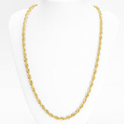 Chain - 10K Yellow Gold Twisted 5mm 28" - CHG153