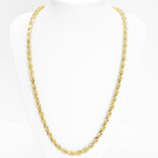 Chain - 10K Yellow Gold 6mm Twisted - CHG158