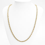 Chain - 10K Yellow Gold 4mm Solid Twist - CHG191