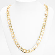 Chaîne - Or 10K jaune curb 10mm - CHG226