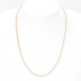 Chaîne - Or 10K jaune tennis diamants naturels 6.85CT 3.5mm - CHGD002