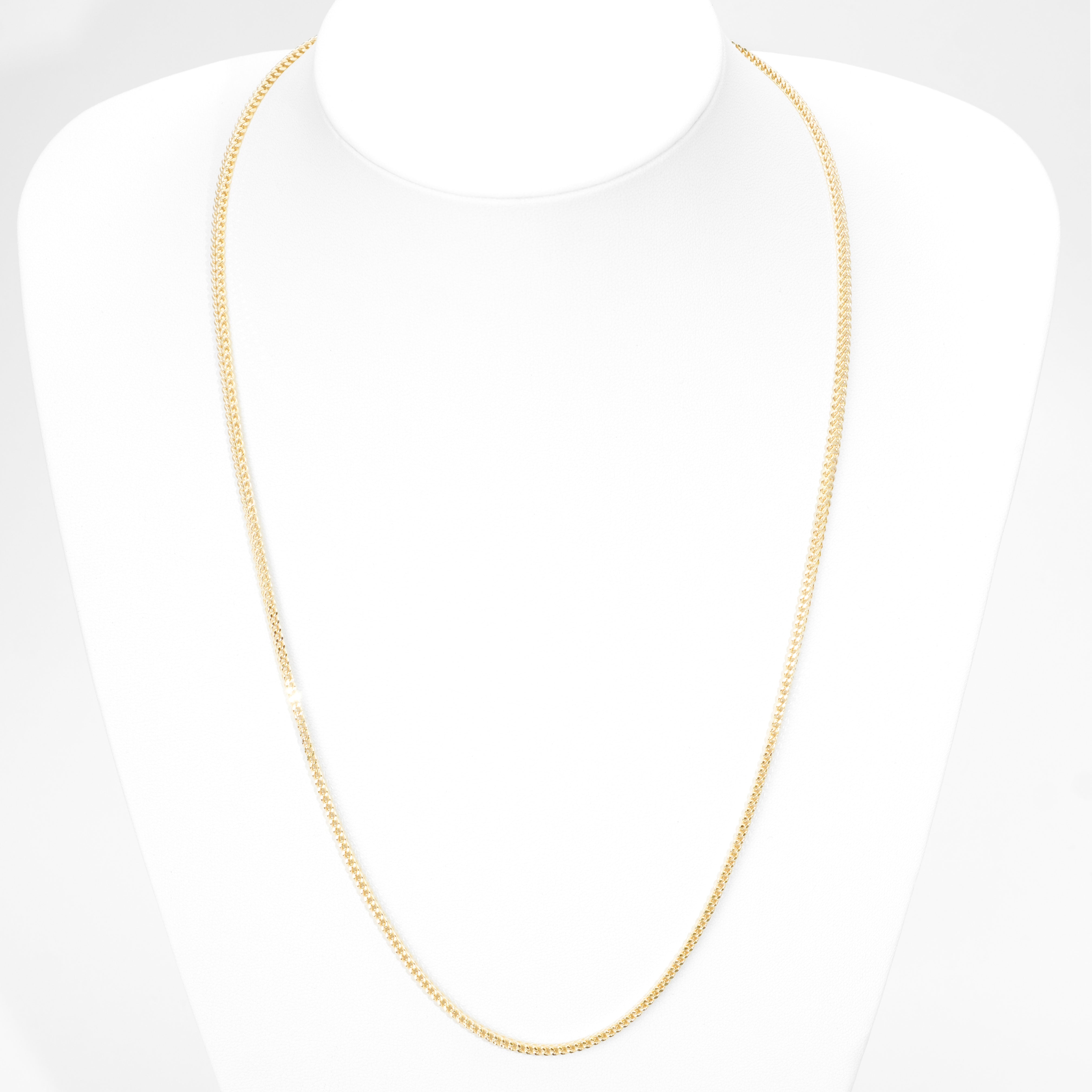 Chain - 10K Yellow Gold 2.5mm Franco Links - CHG032