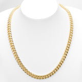 Chaîne - Or 10K jaune cuban link 9.5mm - CHG328