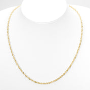 Chaîne - Or 18K jaune torsade laser cut 3.2mm - CHG654