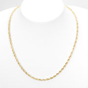 Chain - 10K yellow gold laser cut twist 3.8mm - CHG608
