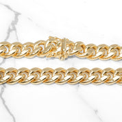Chain - Cuban yellow 10K gold 9.5mm - CHG328