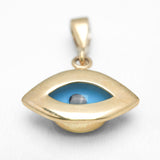 Pendentif - Or 10K jaune mauvais oeil - PEG184