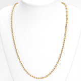 Women's necklace - 10K yellow gold links Tiff hardwear 22" - CHG280