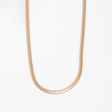 Ladies' chain - 10K yellow gold 16" chevron links - CHG056