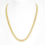 Chain - 10K Yellow Gold Cuban links 7mm 28" - CHG125