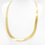 Chaîne - Or 10K jaune chevrons 10mm - CHG112
