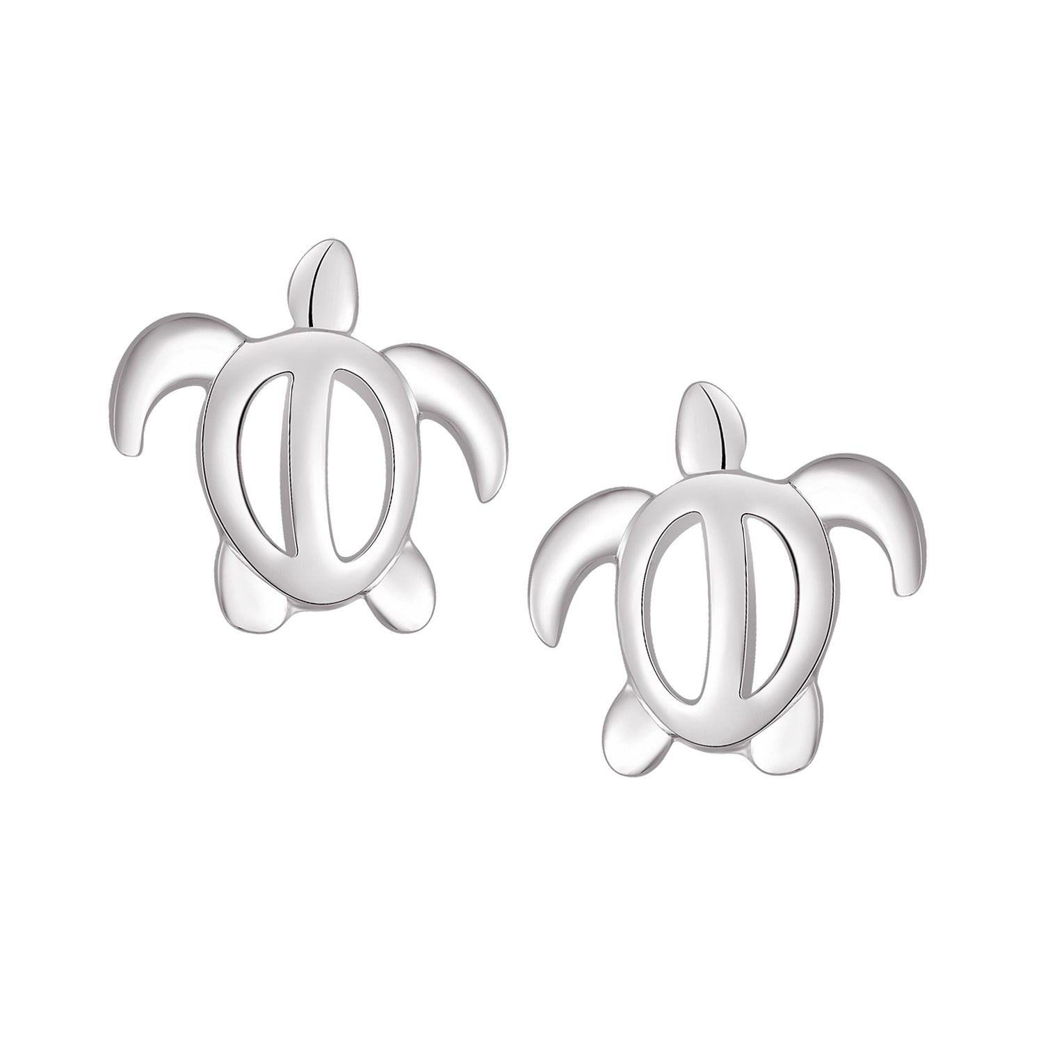 Studs - Argent clous mini tortue - BOS416